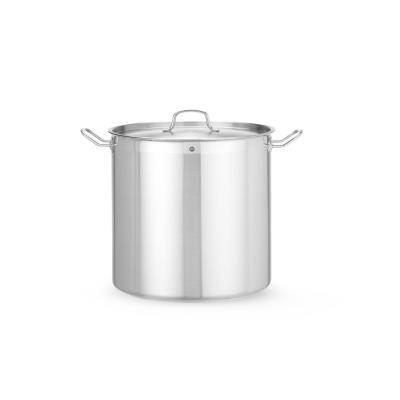 Vysoký hrnec na dušení – s poklicí, HENDI, Profi Line, 36,5L, ⌀360x(H)360mm | 832707